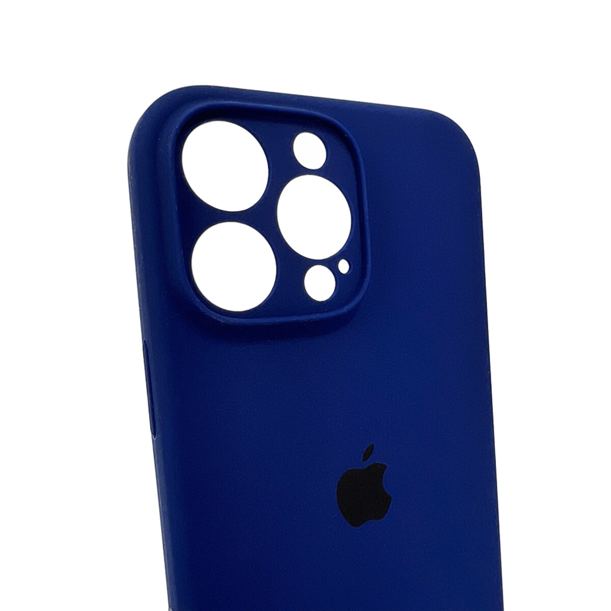 Чохол Silicone Full Case Camera Protect (AA) Apple iPhone 16 Pro Max (Синій) на малюнкі №6