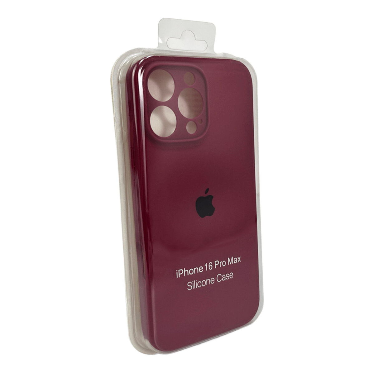 Чохол Silicone Full Case Camera Protect (AA) Apple iPhone 16 Pro Max (Бордовий) Фотографія №2 Чохол Silicone Full Case Camera Protect (AA) Apple iPhone 16 Pro Max (Бордовий) на малюнкі №2