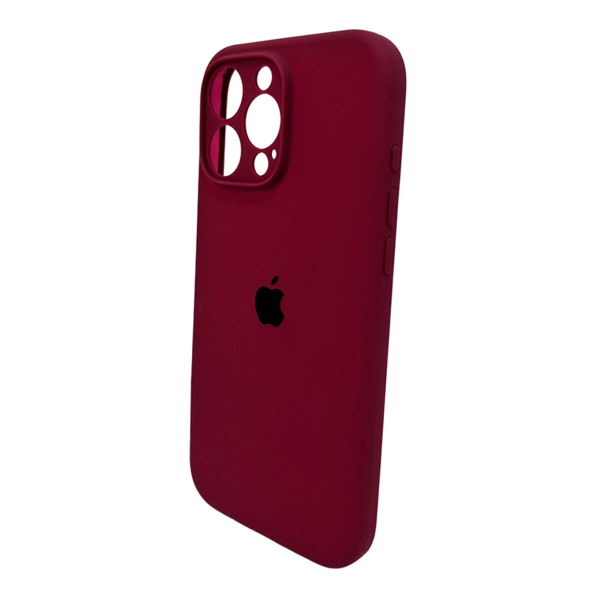 Чохол Silicone Full Case Camera Protect (AA) Apple iPhone 16 Pro Max (Бордовий) Фотографія №4 Чохол Silicone Full Case Camera Protect (AA) Apple iPhone 16 Pro Max (Бордовий) на малюнкі №4