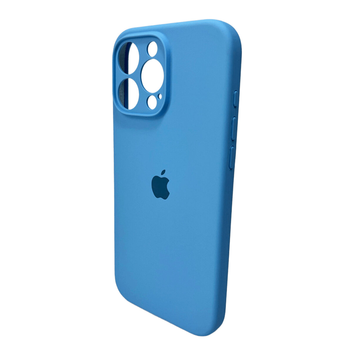 Чохол Silicone Full Case Camera Protect (AA) Apple iPhone 16 Pro Max (Волошковий) на малюнкі №6