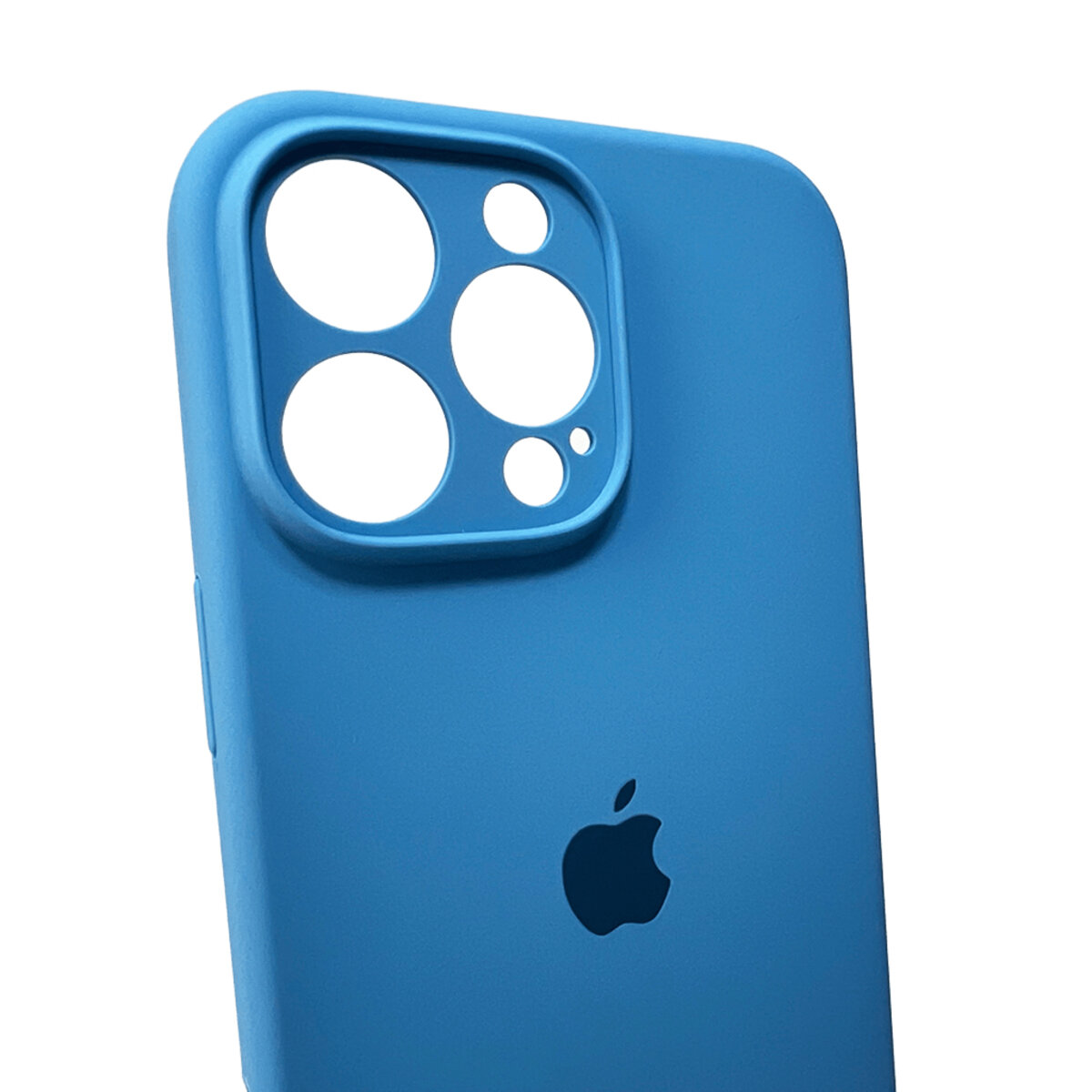 Чохол Silicone Full Case Camera Protect (AA) Apple iPhone 16 Pro Max (Волошковий) на малюнкі №5