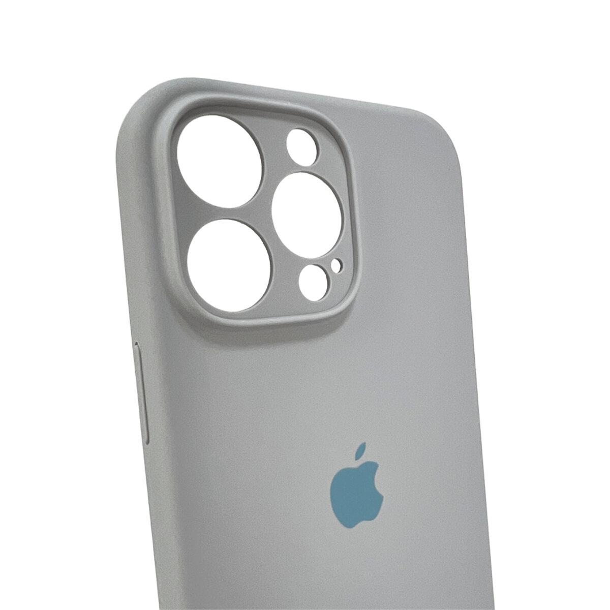 Чохол Silicone Full Case Camera Protect (AA) Apple iPhone 16 Pro Max (Світло-блакитний) на малюнкі №6