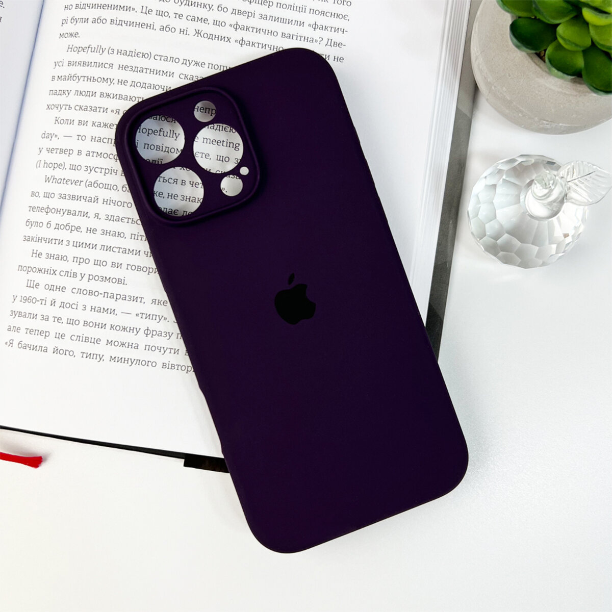 Чохол Silicone Full Case Camera Protect (AA) Apple iPhone 16 Pro Max (Фіолетовий) Фотографія №6 Чохол Silicone Full Case Camera Protect (AA) Apple iPhone 16 Pro Max (Фіолетовий) на малюнкі №6