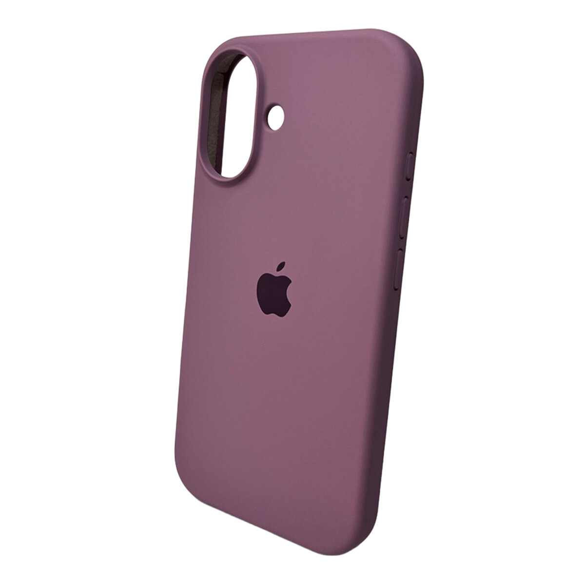 Чехол Silicone Full Case AA Open Camera Apple iPhone 16 | Микрофибра (Фиолетовый) на картинке №5