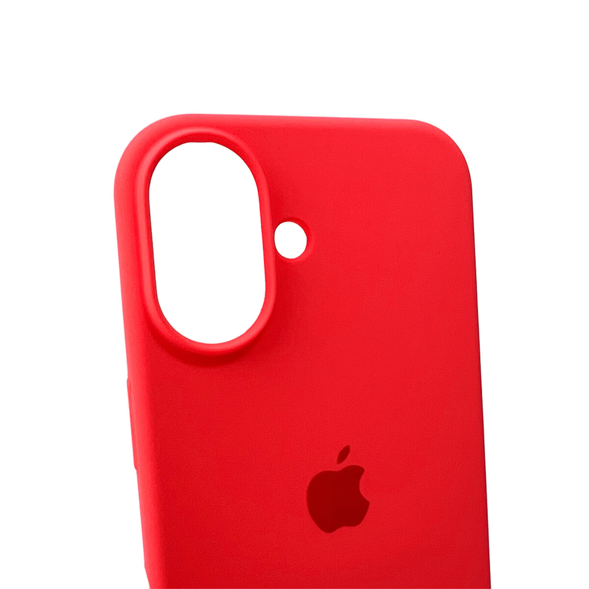Чехол Silicone Full Case AA Open Camera Apple iPhone 16 | Микрофибра (Розовый) на картинке №4