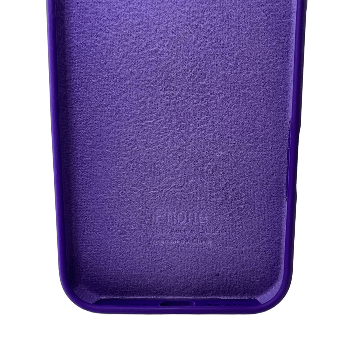 Чохол для смартфона Silicone Full Case AA Open Cam for Apple iPhone 16 Pro 22,Dark Purple (FullOpeAAi16P-22) смотреть фото №3
