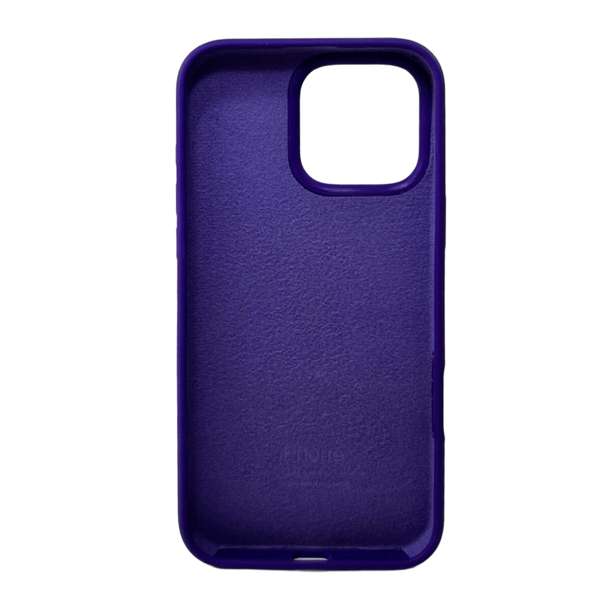 Чохол для смартфона Silicone Full Case AA Open Cam for Apple iPhone 16 Pro 22,Dark Purple (FullOpeAAi16P-22) смотреть фото №2