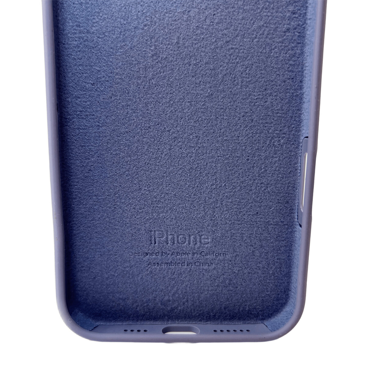 Чехол Silicone Full Case AA Open Camera Apple iPhone 16 Pro | Микрофибра (Сиреневый) на картинке №3