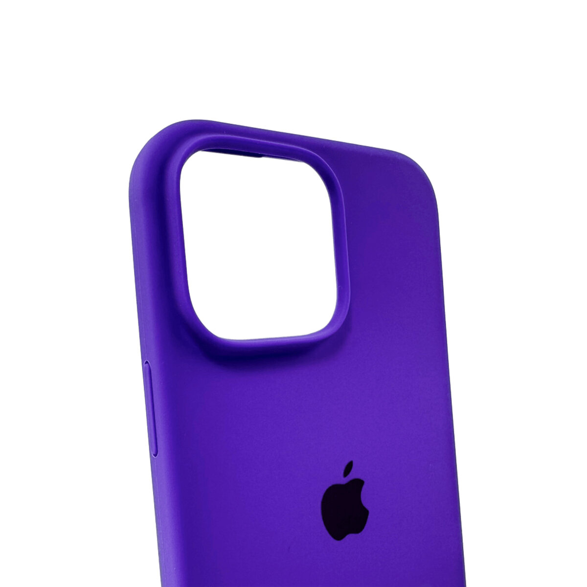 Чехол Silicone Full Case AA Open Camera Apple iPhone 16 Pro | Микрофибра (Фиолетовый) на картинке №5