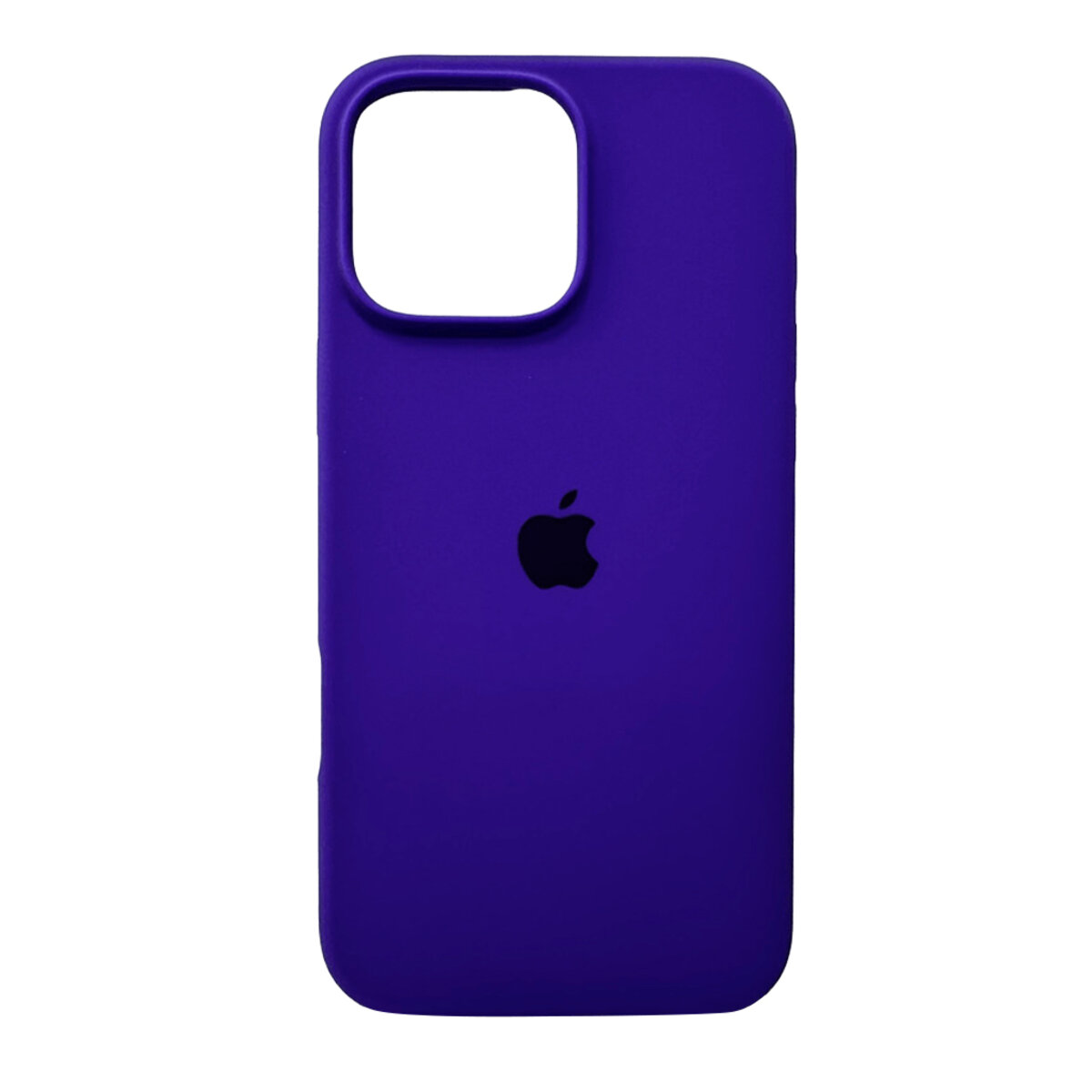 Чехол Silicone Full Case AA Open Camera Apple iPhone 16 Pro | Микрофибра (Фиолетовый) на картинке №1