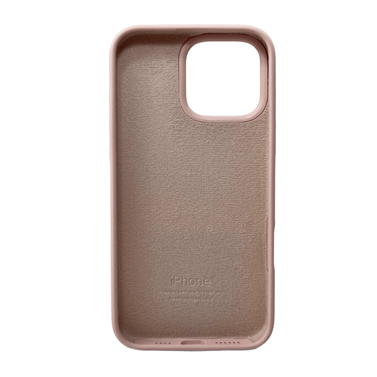 Чохол Silicone Full Case AA Open Camera Apple iPhone 16 Pro Max | Мікрофібра (Світло-рожевий) Фотографія №2 Чохол Silicone Full Case AA Open Camera Apple iPhone 16 Pro Max | Мікрофібра (Світло-рожевий) на малюнкі №2
