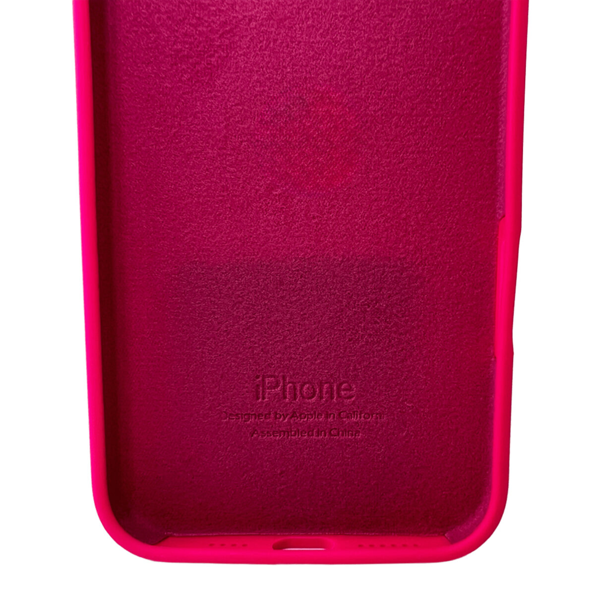 Чохол для смартфона Silicone Full Case AA Open Cam for Apple iPhone 16 Pro Max 23,Shiny Pink (FullOpenAAi16PM-23) смотреть фото №3