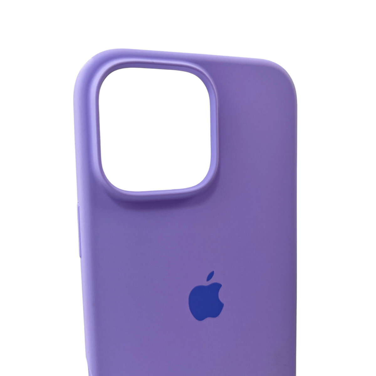 Чехол Silicone Full Case AA Open Camera Apple iPhone 16 Pro Max | Микрофибра (Сиреневый) на картинке №3