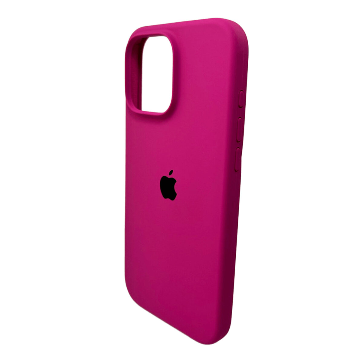 Чехол Silicone Full Case AA Open Camera Apple iPhone 16 Pro Max | Микрофибра (Розовый) на картинке №4