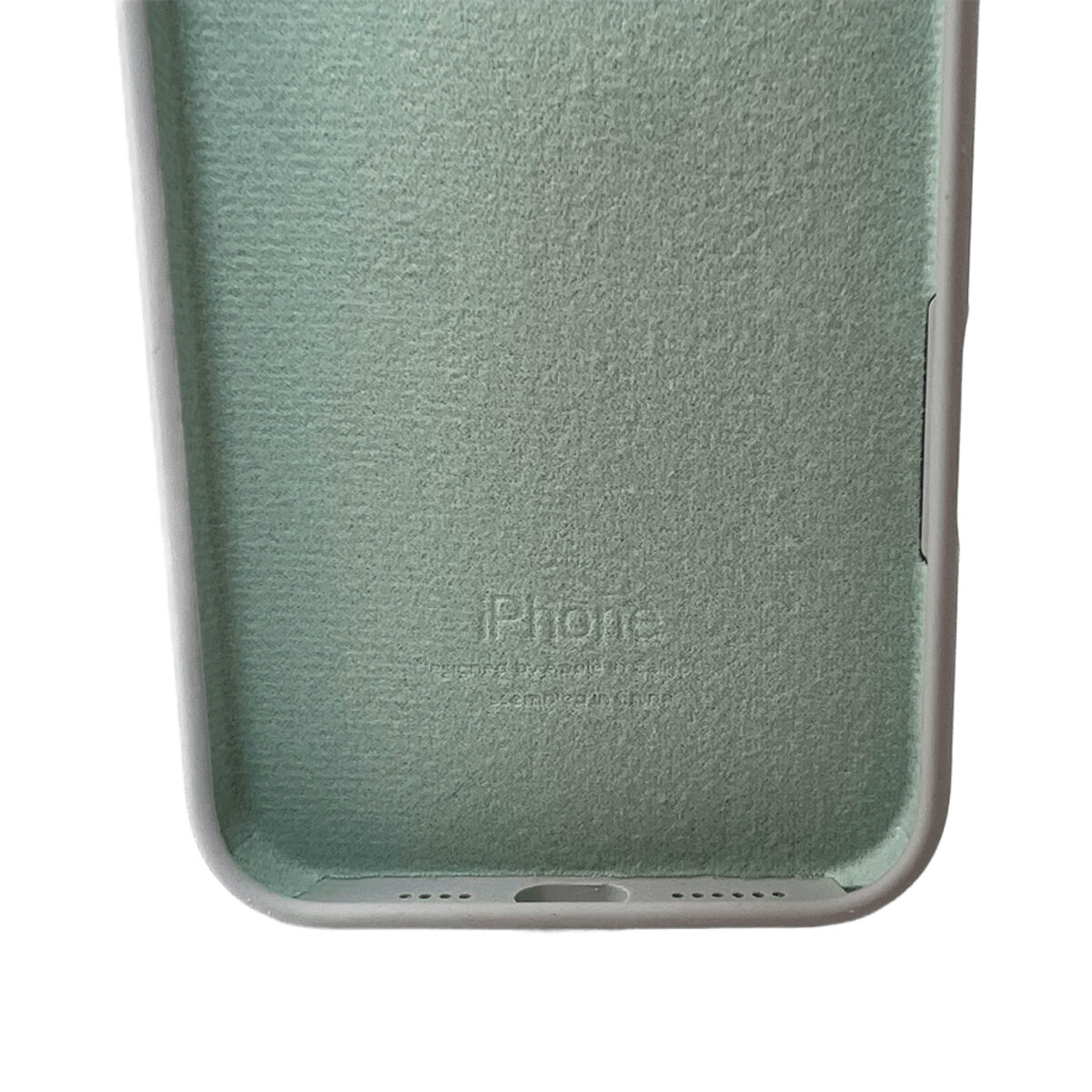 Чохол Silicone Full Case AA Open Camera Apple iPhone 16 Pro Max | Мікрофібра (Світло-блакитний) на малюнкі №3