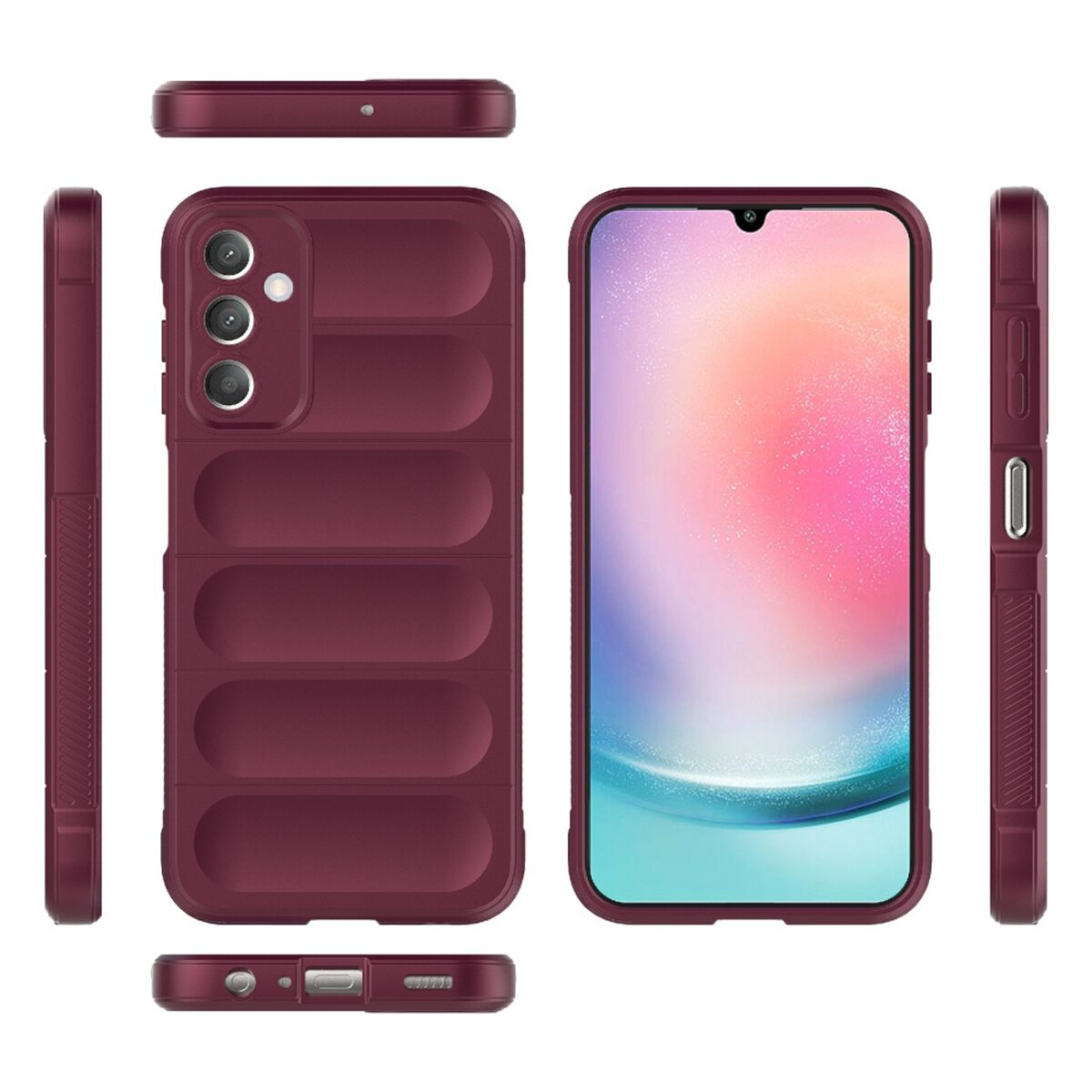 Чохол для смартфона Cosmic Magic Shield for Samsung Galaxy A25 5G Plum на малюнкі №2