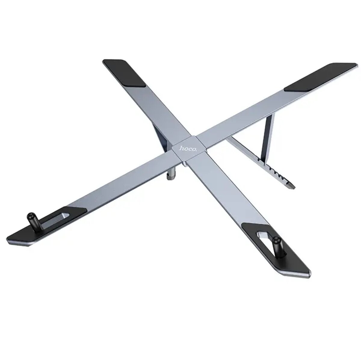 Підставка для ноутбука HOCO HD9 Action metal folding notebook holder Metal gray (6942007626378) Фото 1 Підставка для ноутбука HOCO HD9 Action metal folding notebook holder Metal gray (6942007626378) на картинке №1