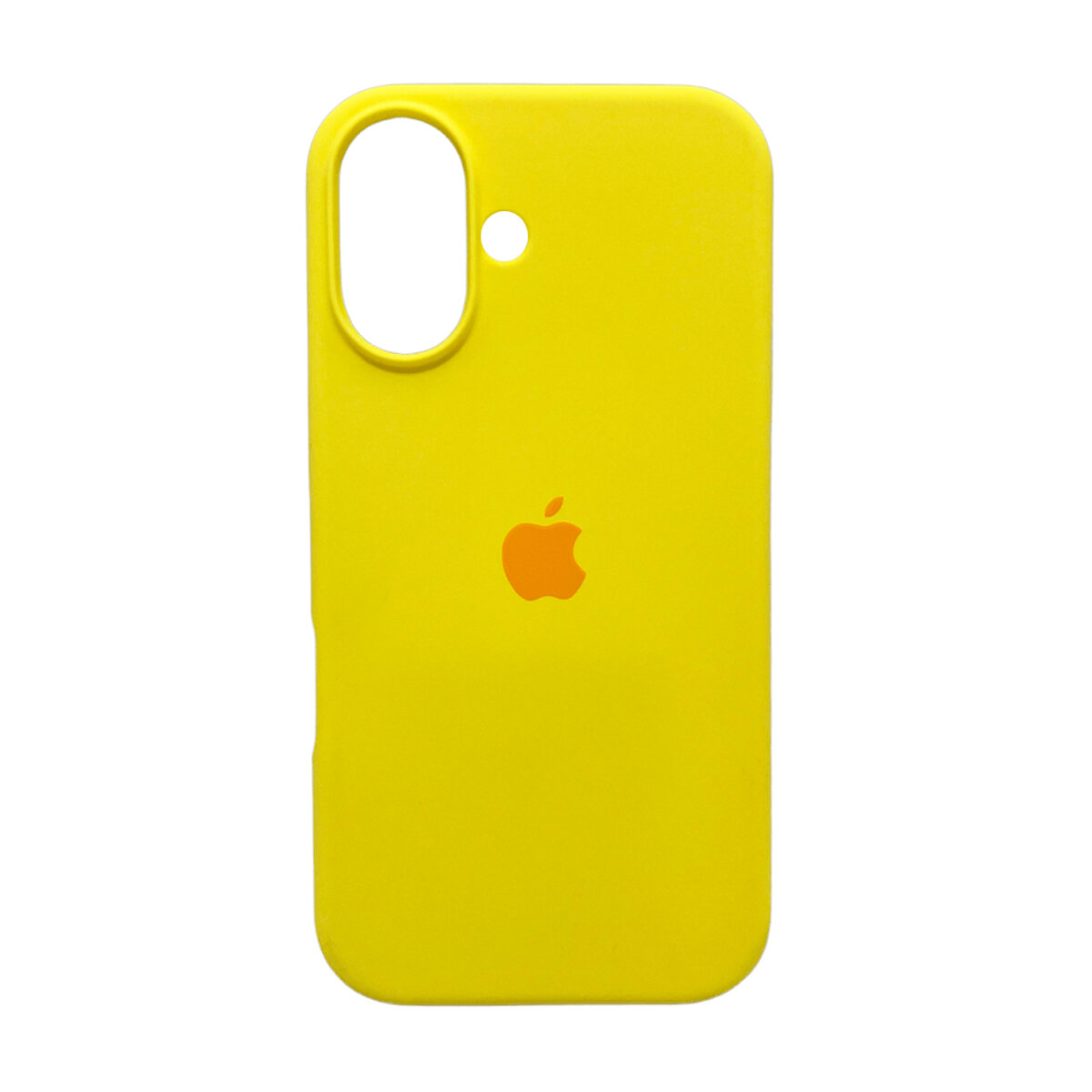 Чехол Silicone Full Case AA Open Camera Apple iPhone 16 | Микрофибра (Flash) на картинке №1