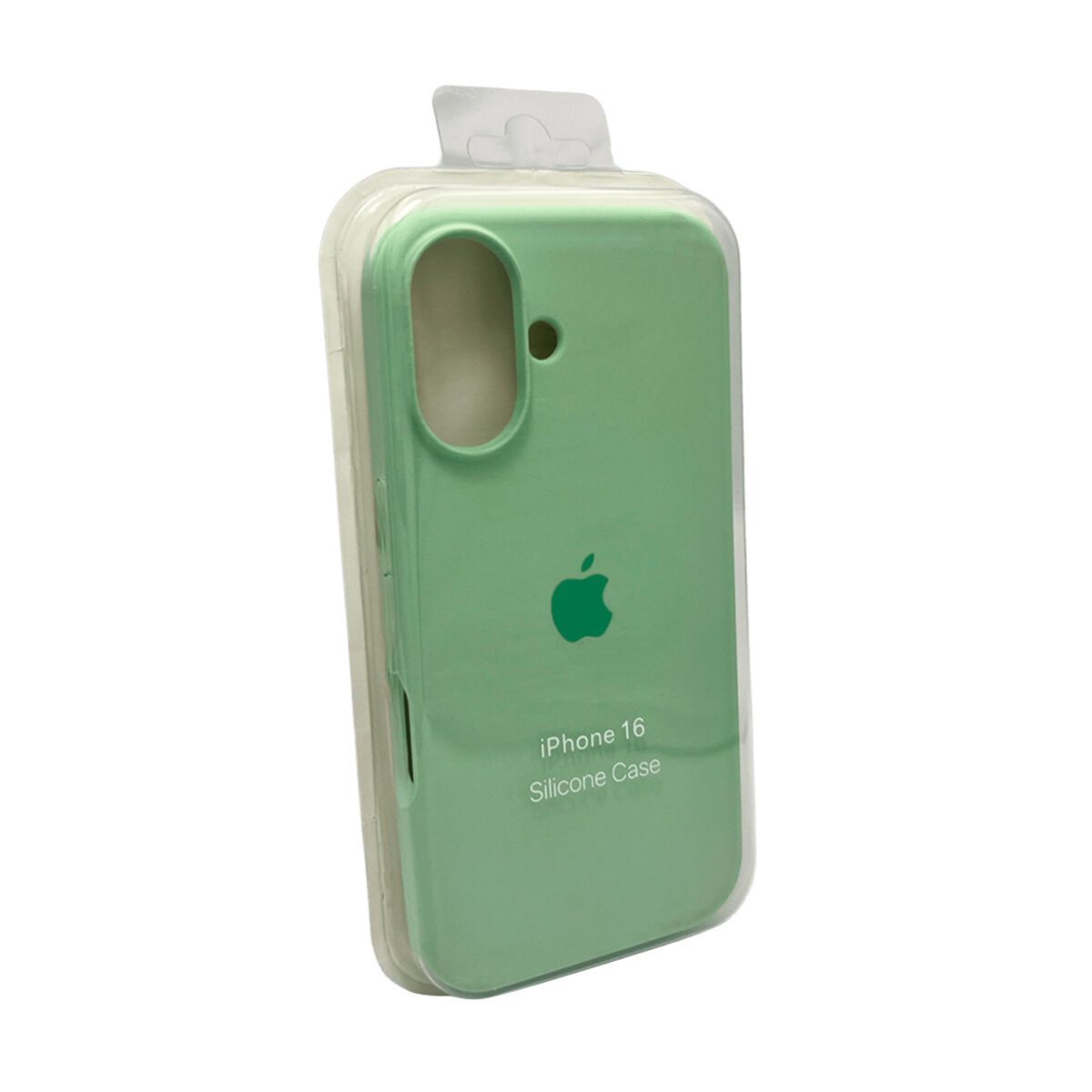 Чехол Silicone Full Case AA Open Camera Apple iPhone 16 | Микрофибра (Avocado-Green) на картинке №2
