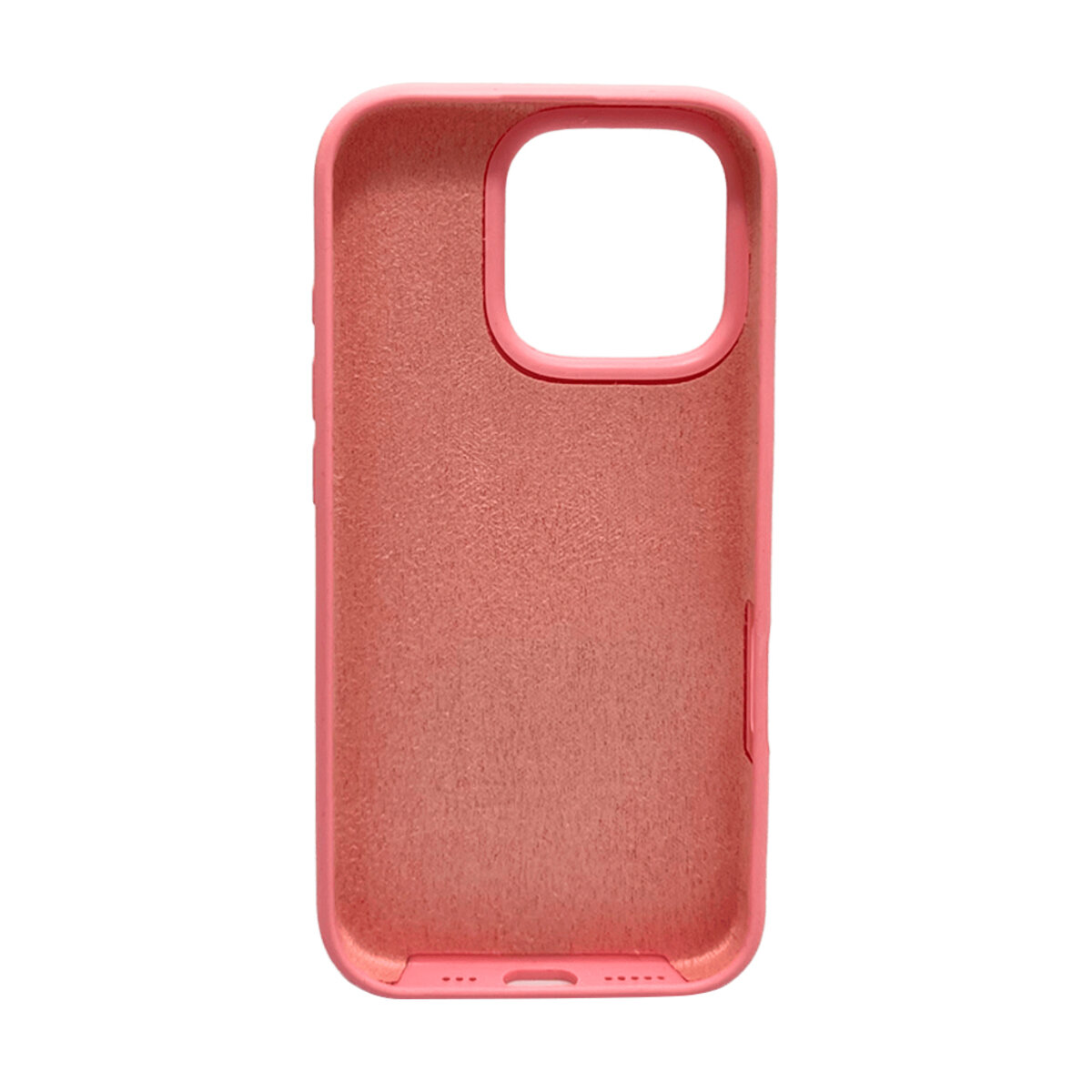Чехол Silicone Full Case AA Open Camera Apple iPhone 16 Pro | Микрофибра (Light-Pink) на картинке №3