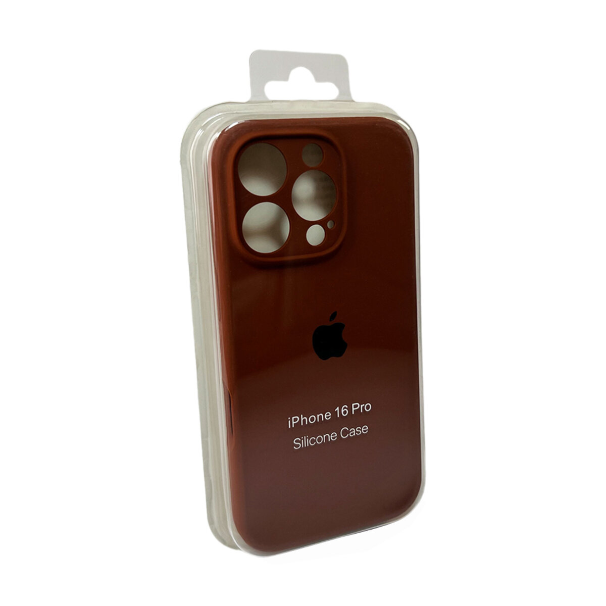 Чохол Silicone Full Case Camera Protect (AA) Apple iPhone 16 Pro (Коричневий) Фотографія №1 Чохол Silicone Full Case Camera Protect (AA) Apple iPhone 16 Pro (Коричневий) на малюнкі №1