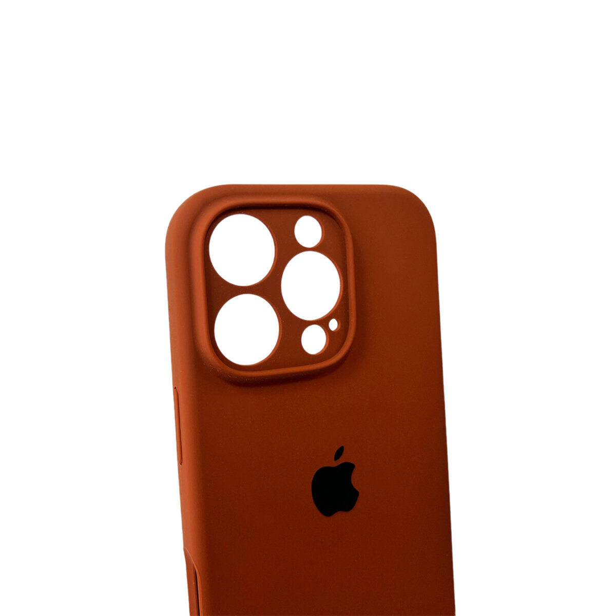 Чохол Silicone Full Case Camera Protect (AA) Apple iPhone 16 Pro (Коричневий) Фотографія №5 Чохол Silicone Full Case Camera Protect (AA) Apple iPhone 16 Pro (Коричневий) на малюнкі №5