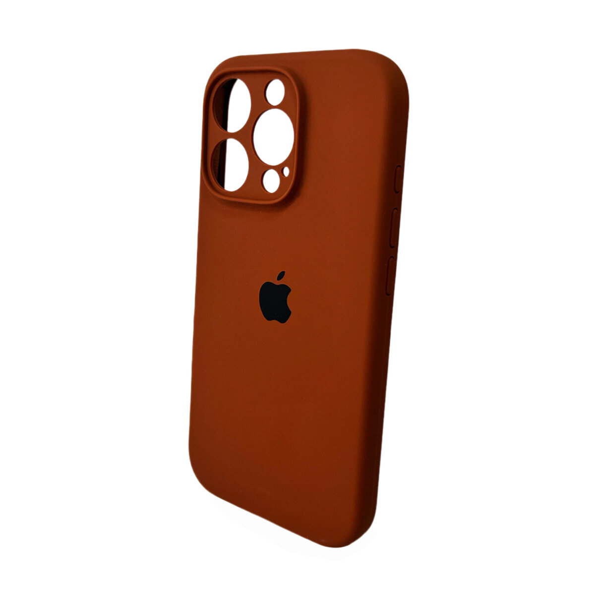 Чохол Silicone Full Case Camera Protect (AA) Apple iPhone 16 Pro Max (Saddle-Brown) Фотографія №4 Чохол Silicone Full Case Camera Protect (AA) Apple iPhone 16 Pro Max (Saddle-Brown) на малюнкі №4