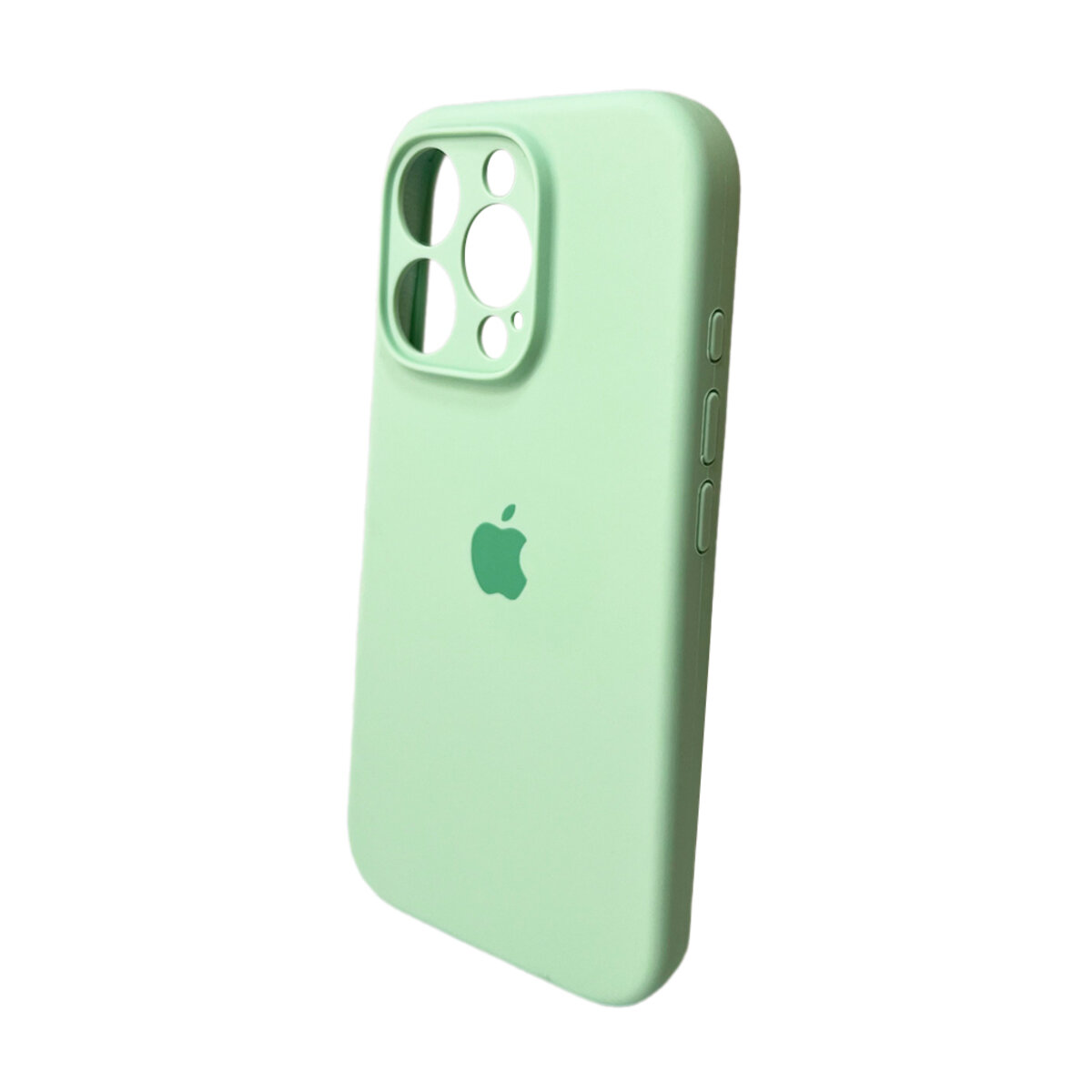 Чохол Silicone Full Case Camera Protect (AA) Apple iPhone 16 Pro Max (Зелений) на малюнкі №4