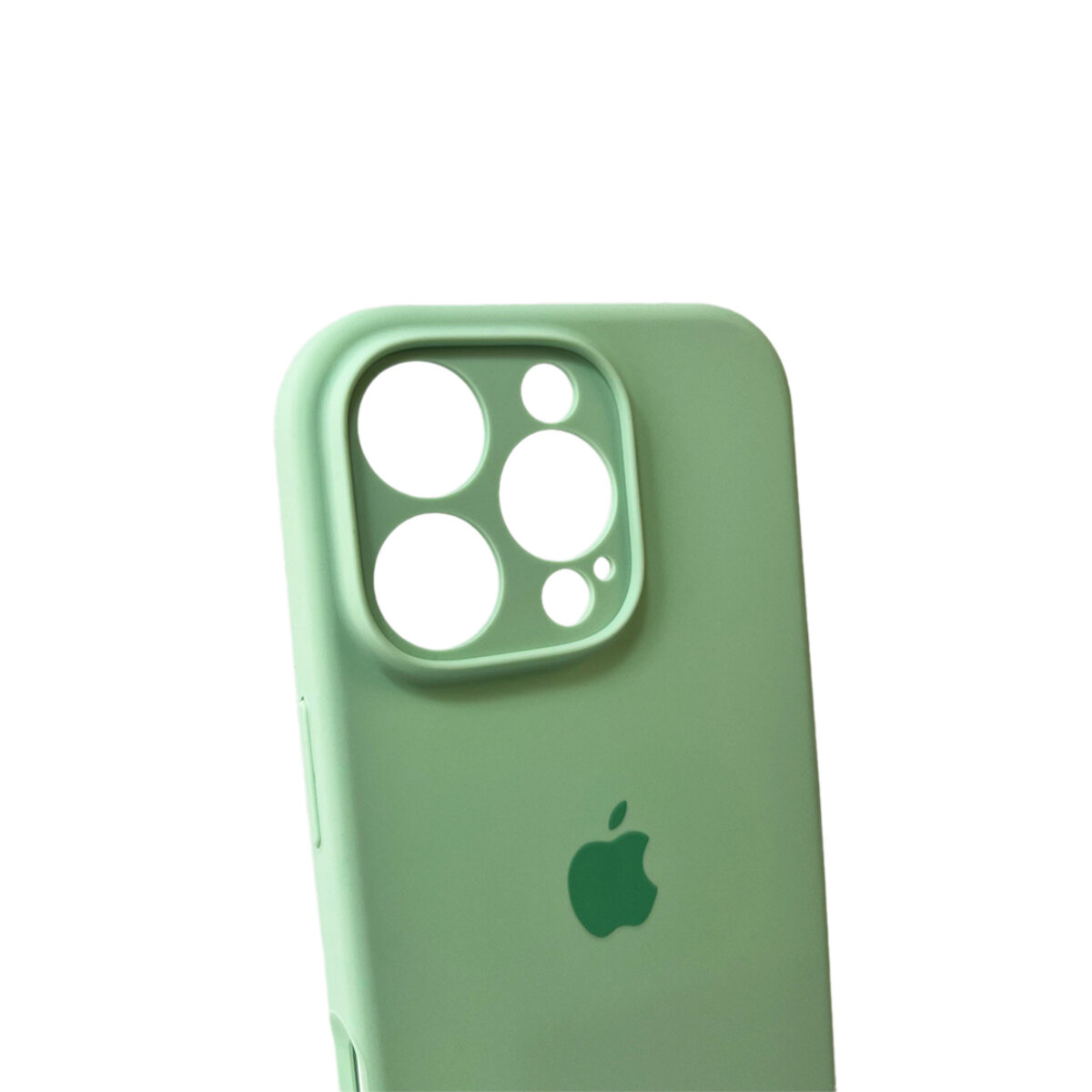Чохол Silicone Full Case Camera Protect (AA) Apple iPhone 16 Pro Max (Зелений) на малюнкі №5