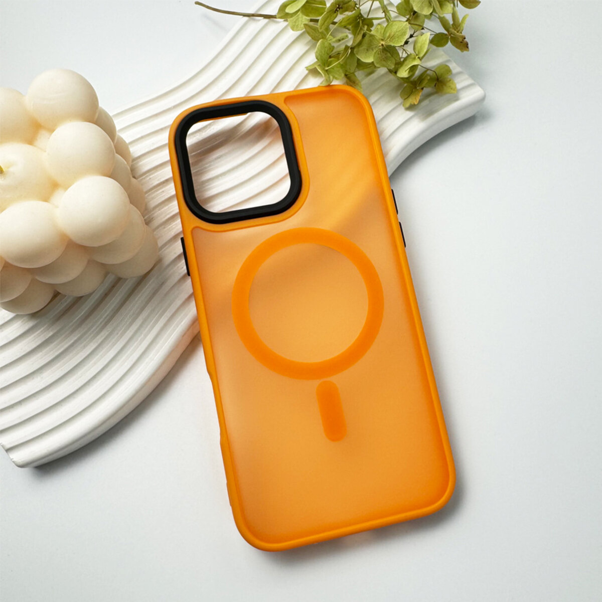 Чохол для смартфона Cosmic Magnetic Color HQ for Apple iPhone 16 Pro Orange (MagColor16ProYellow) на картинке №5