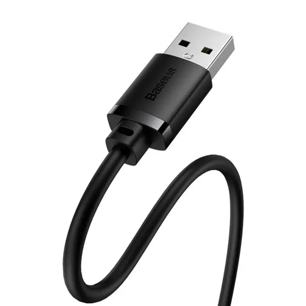 Кабель-подовжувач Baseus AirJoy Series USB2.0 Extension Cable 0.5m Cluster Black (B00631100111-00) Фотографія №3 Кабель-подовжувач Baseus AirJoy Series USB2.0 Extension Cable 0.5m Cluster Black (B00631100111-00) на малюнкі №3
