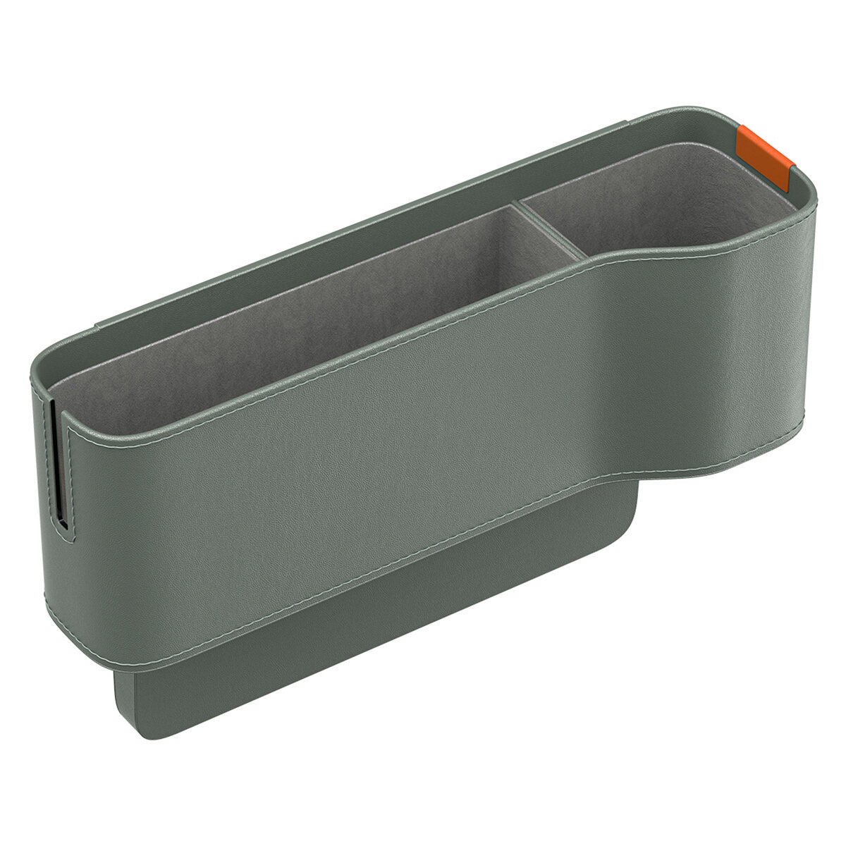 Автомобільний органайзер Baseus OrganizeFun Series Car Console Storage Organizer Frosted Gray (C20256502831-00) на картинке №5