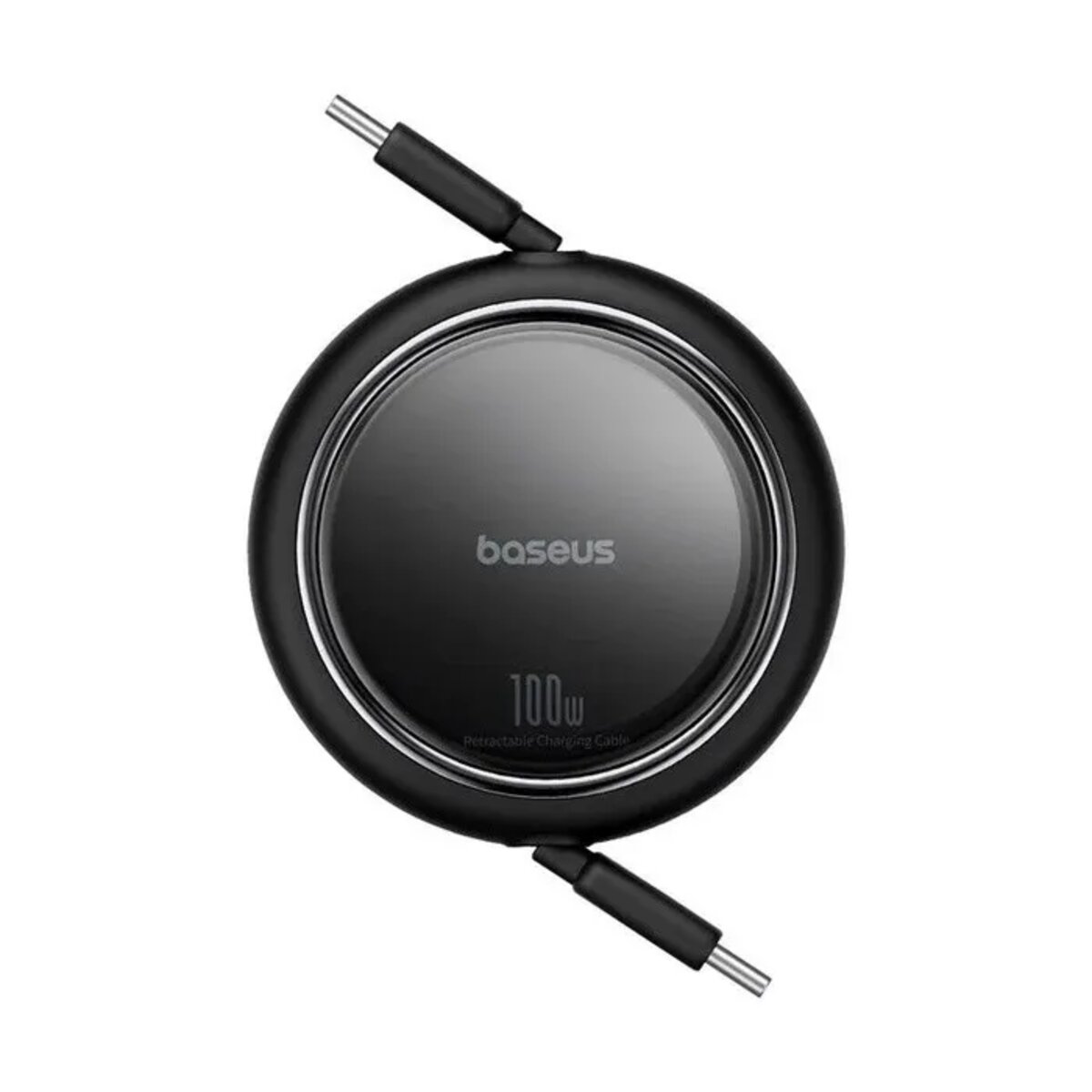Кабель Baseus Free2Draw Mini Retractable Charging Cable Type-C to Type-C 100W 1m Cluster Black (P10364500111-00) Фотографія №1 Кабель Baseus Free2Draw Mini Retractable Charging Cable Type-C to Type-C 100W 1m Cluster Black (P10364500111-00) на малюнкі №1