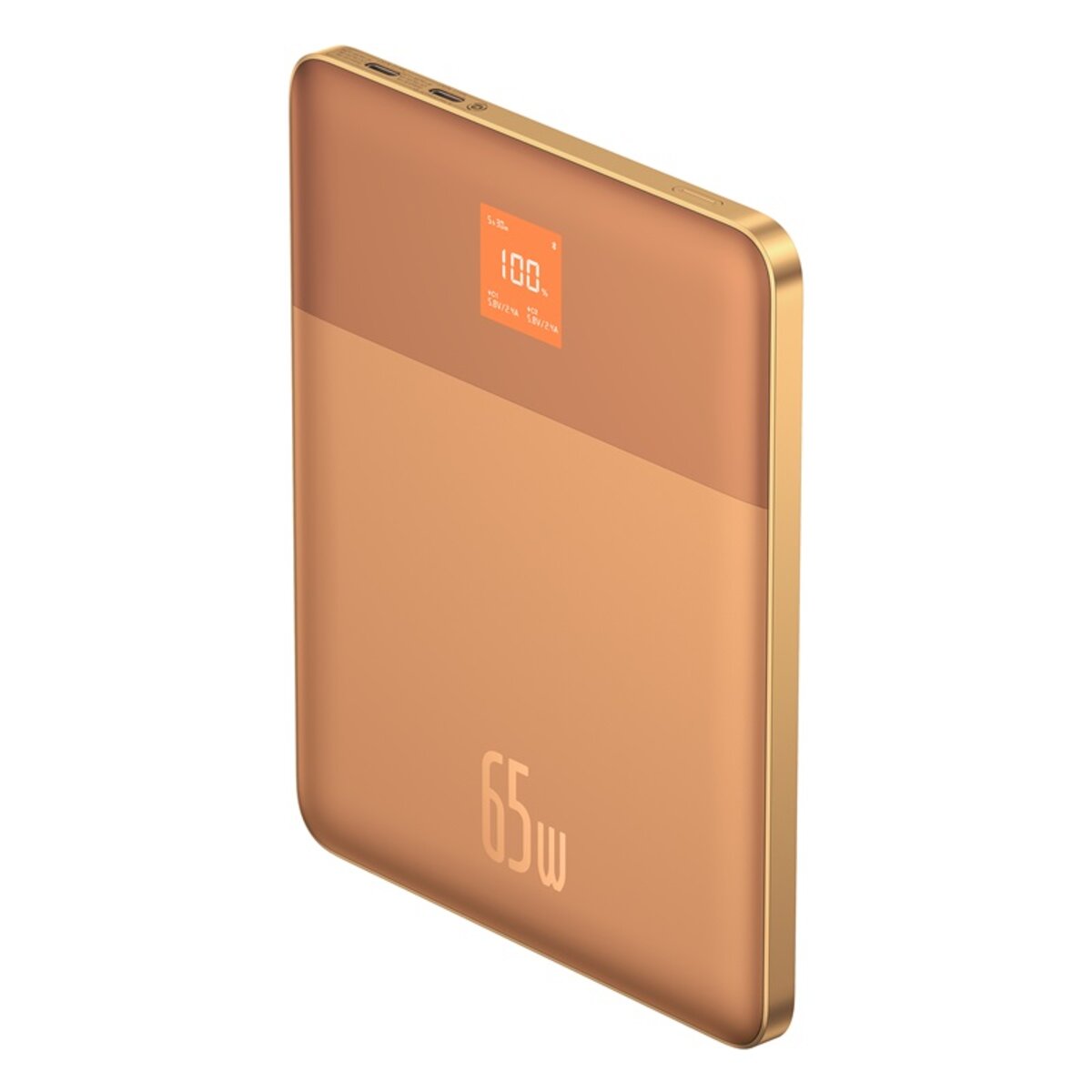 Зовнішній акумулятор Baseus Blade2 Fast-Charging Power Bank with Digital Display Intelligent Edition 12000mAh 65W Canyon Coral  (with Baseus Mini Whit на малюнкі №8