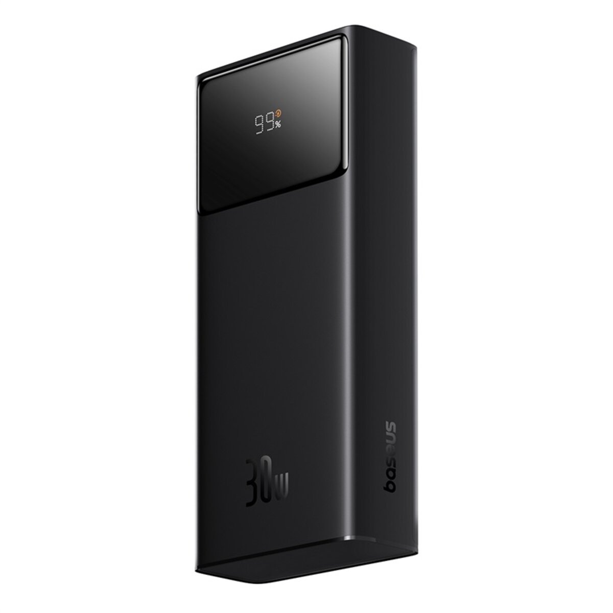 Зовнішній акумулятор Baseus Star-Lord Digital Display Fast Charging Power Bank 20000mAh 30W Cluster Black（With Simple Series Charging Cable USB to Typ на малюнкі №5