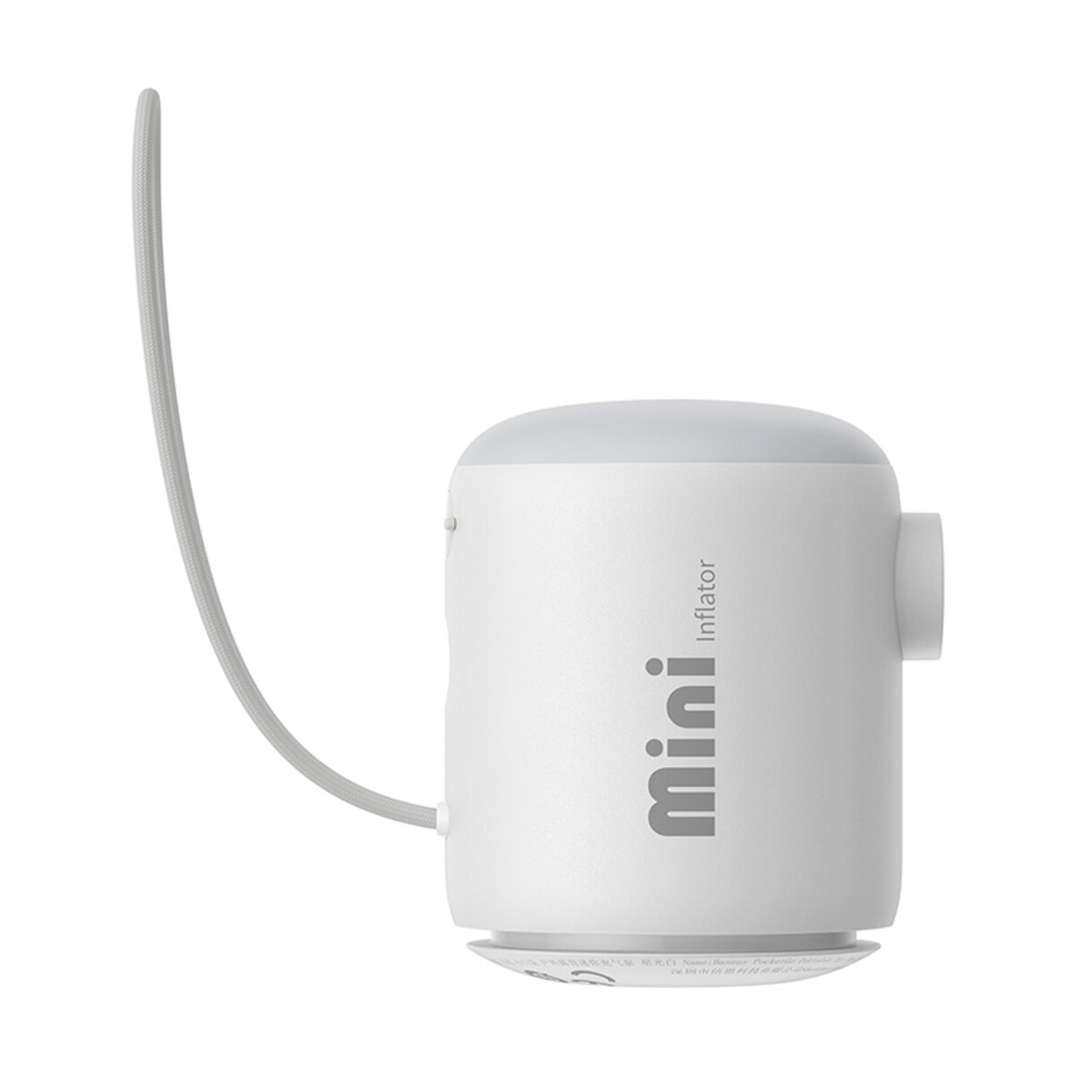 Портативний насос  для матраців Baseus PocketGo Portable Air Pump Stellar White (C11157700221-00) на картинке №3