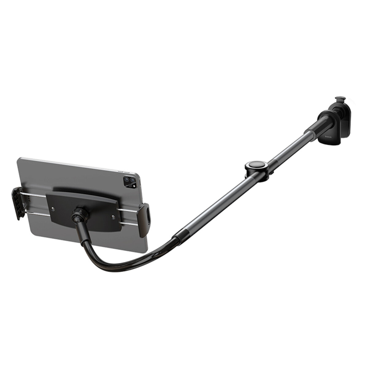 Підставка для ноутбука Baseus Otaku life rotary adjustment lazy holder Pro（Applicable for phone/ ipad) gray на картинке №5