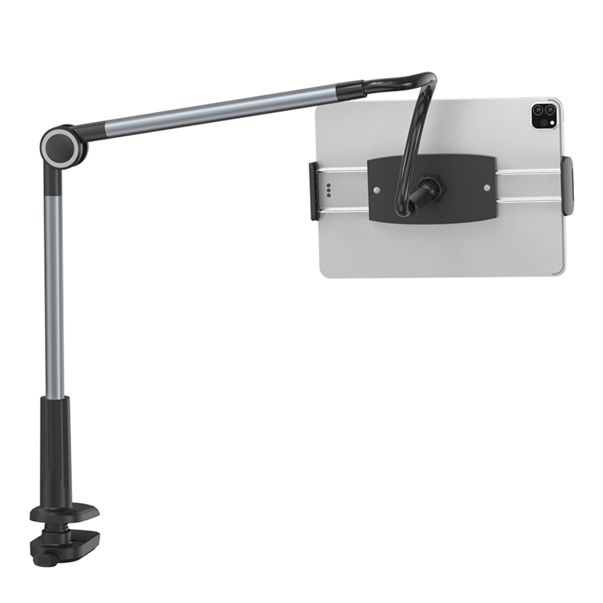 Підставка для ноутбука Baseus Otaku life rotary adjustment lazy holder Pro（Applicable for phone/ ipad) gray на картинке №3