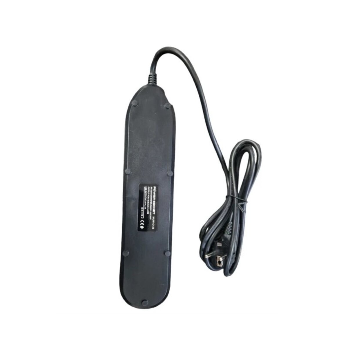 Мережевий подовжувач WUW-C133 4USB+3Socket 2500W 2m black (WUW-C133) на картинке №2
