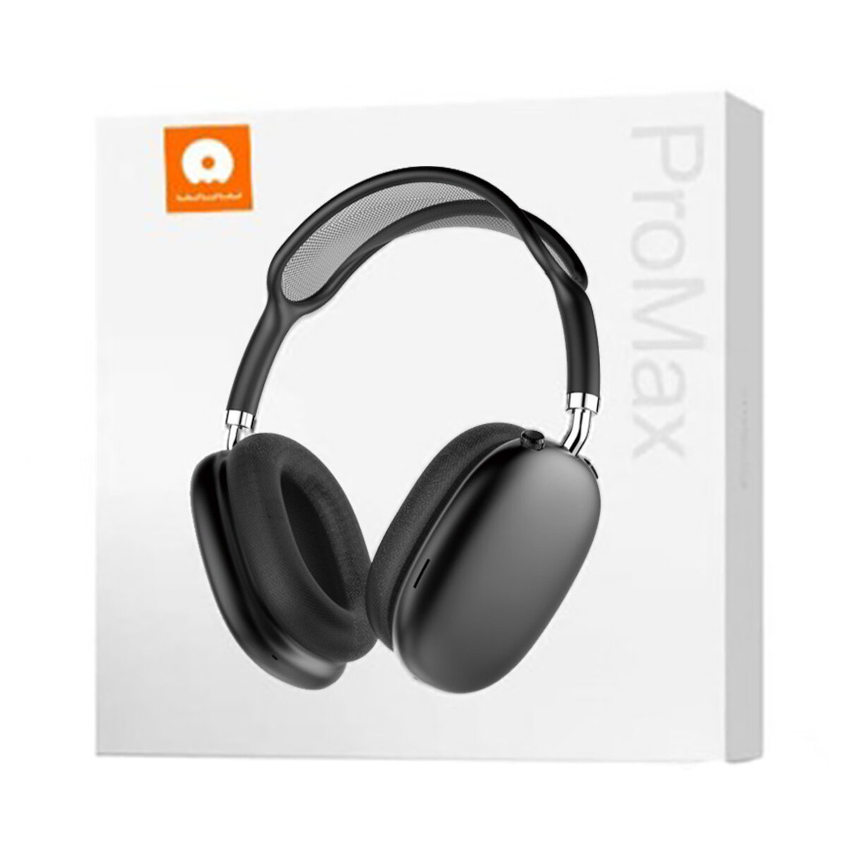 Бездротові навушники WUW-R200 black на малюнкі №2