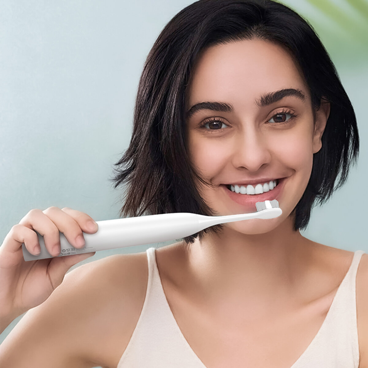 Електрична зубна щітка HOCO HP60 Wave electric toothbrush White на картинке №5