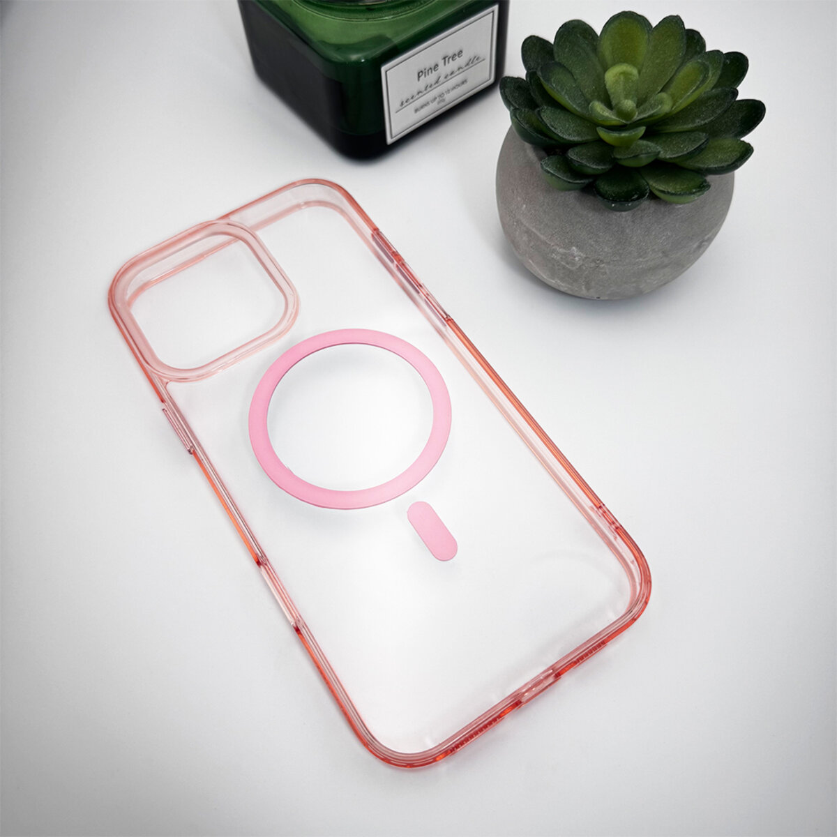Чохол для смартфона Cosmic Acrilyc Colorful Mag for Apple iPhone 15 Pro Pink на малюнкі №5