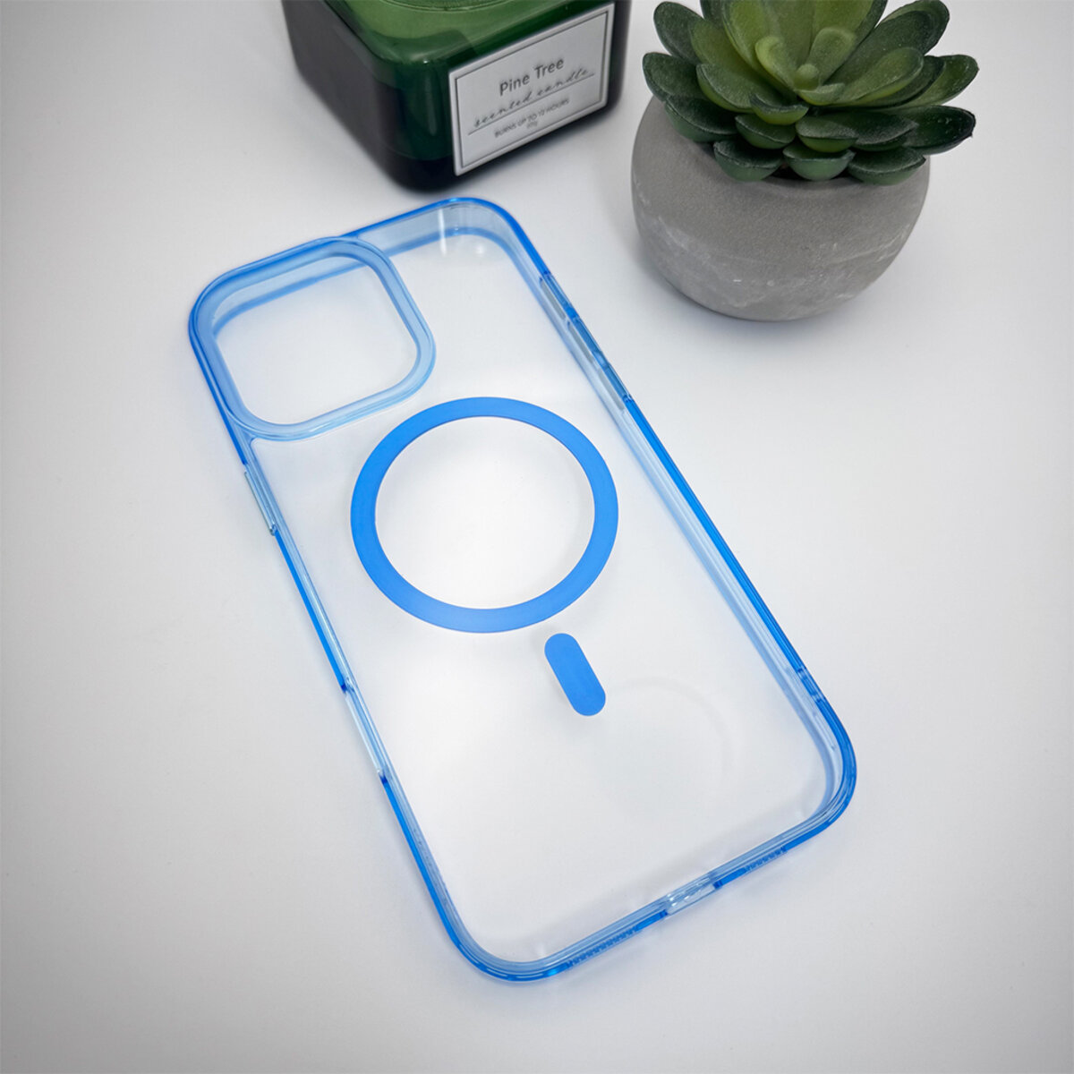 Чохол для смартфона Cosmic Acrilyc Colorful Mag for Apple iPhone 15 Pro Max Light Blue на малюнкі №5