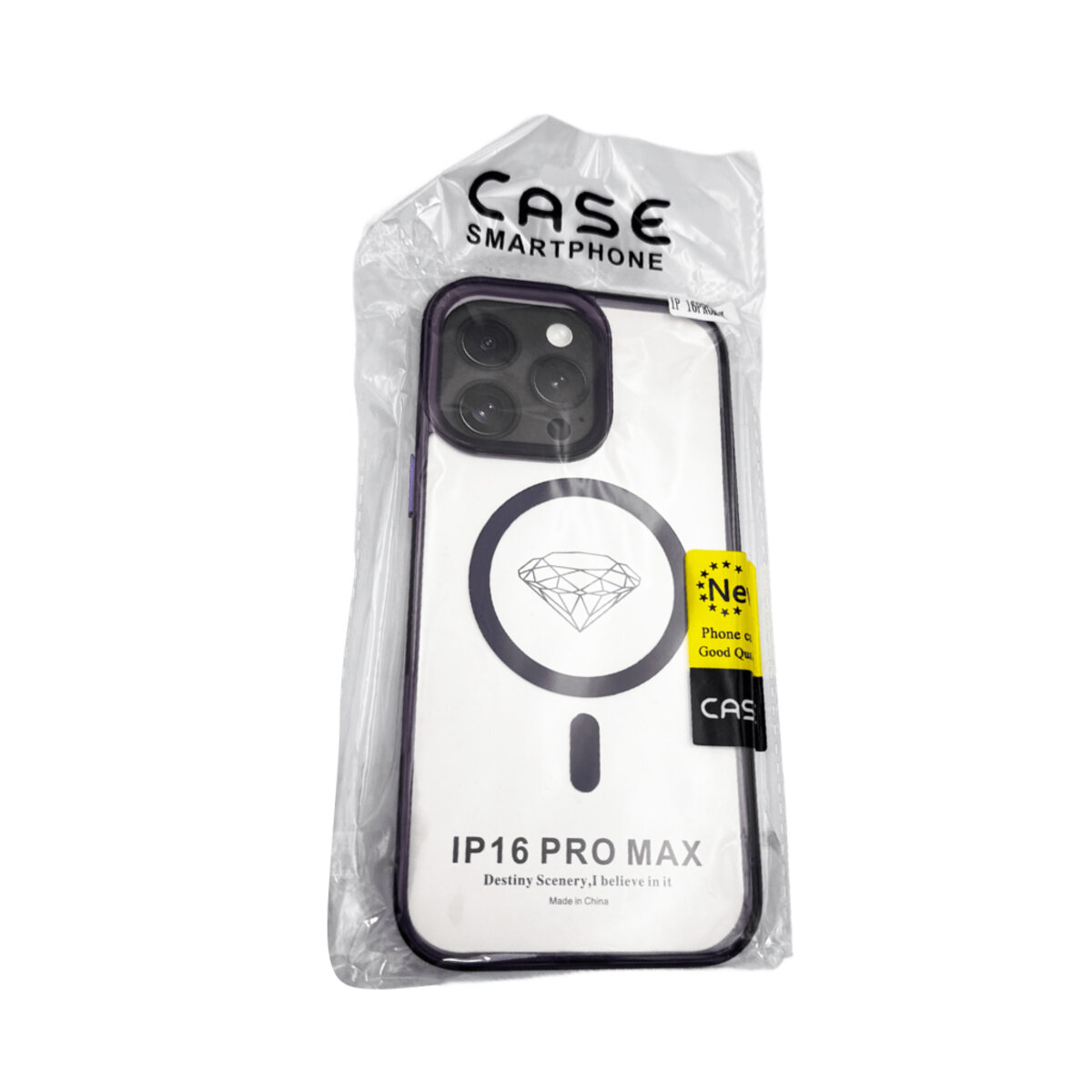 Чохол для смартфона Cosmic Acrilyc Colorful Mag for Apple iPhone 15 Pro Max Purple на малюнкі №2