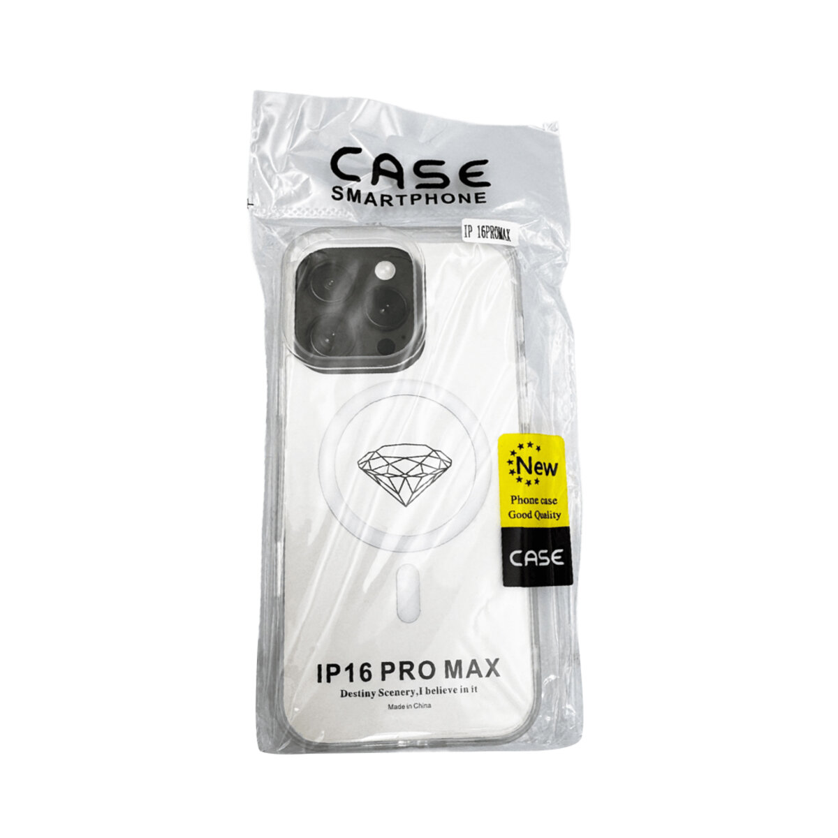 Чохол для смартфона Cosmic Acrilyc Colorful Mag for Apple iPhone 16 White на малюнкі №2