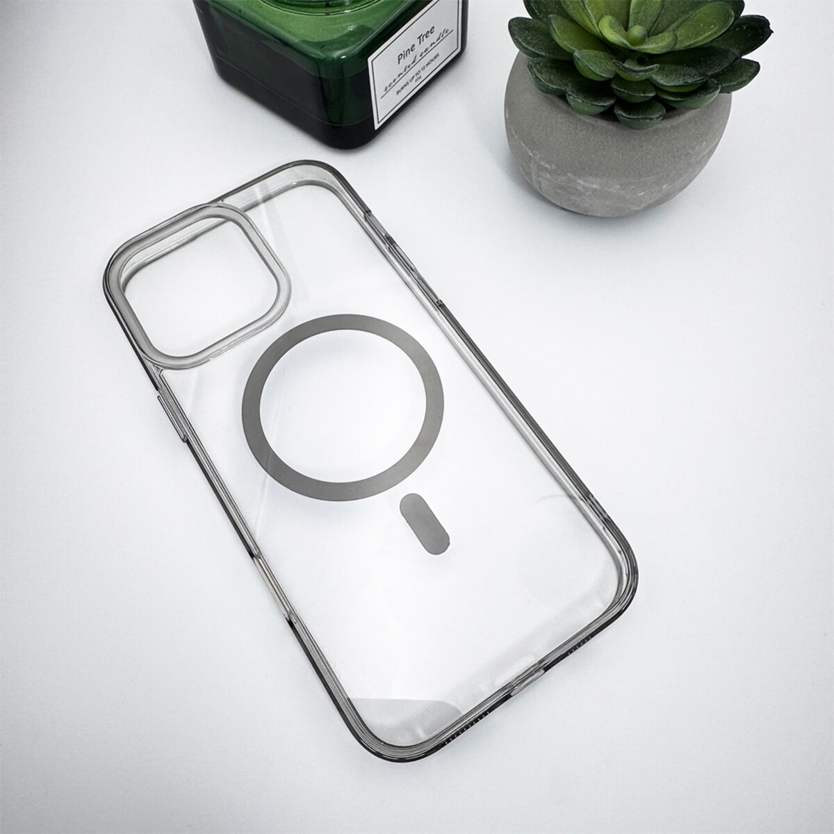 Чохол для смартфона Cosmic Acrilyc Colorful Mag for Apple iPhone 16 Pro Max Grey на малюнкі №5