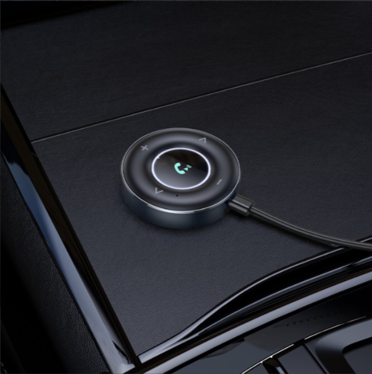 Bluetooth-ресивер BOROFONE BC58 Gamble car AUX BT receiver with cable Metal Gray (6941991113208) на картинке №6