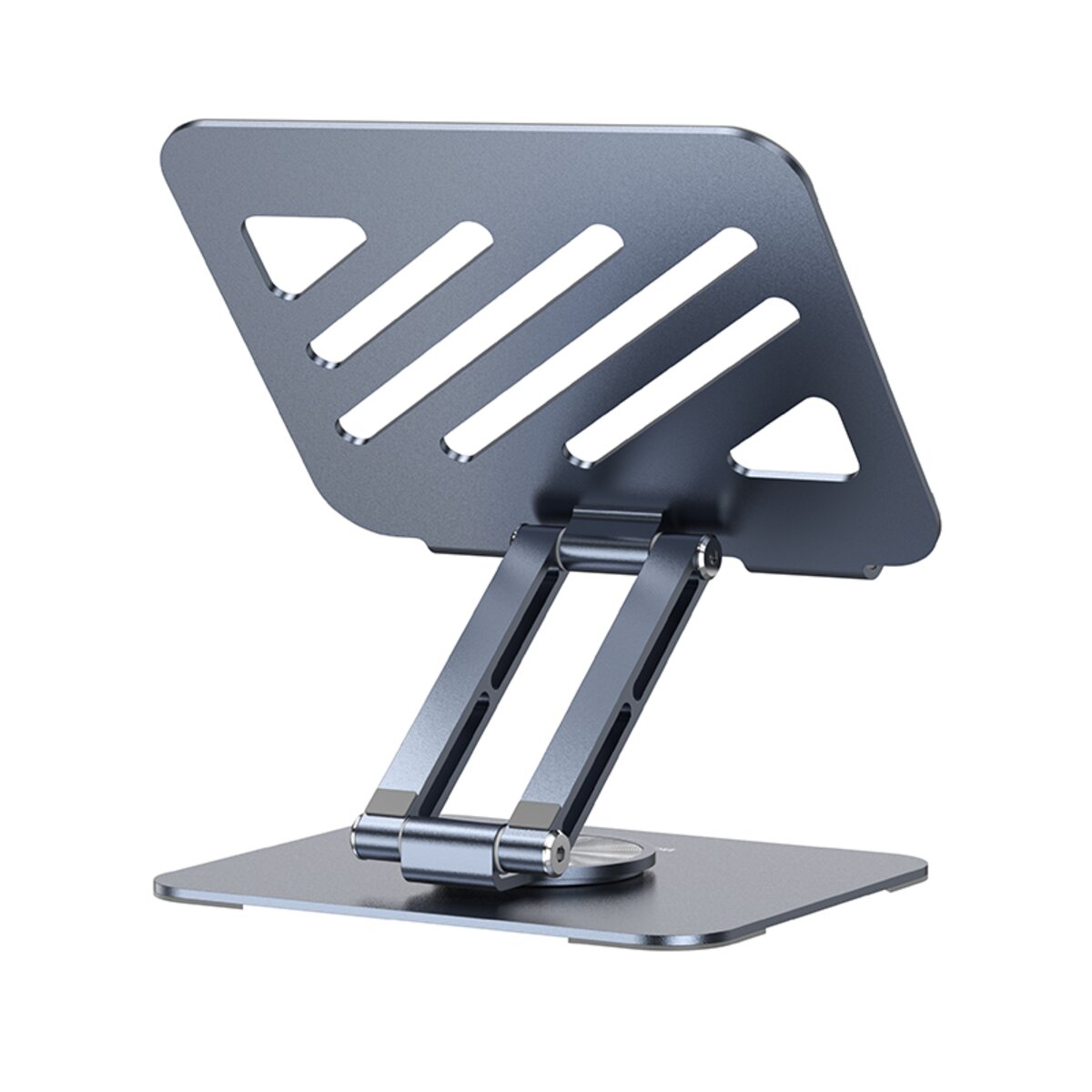 Підставка для ноутбука BOROFONE BH115 Vito metal rotating tablet holder Metal Gray Фото 3 Підставка для ноутбука BOROFONE BH115 Vito metal rotating tablet holder Metal Gray на картинке №3