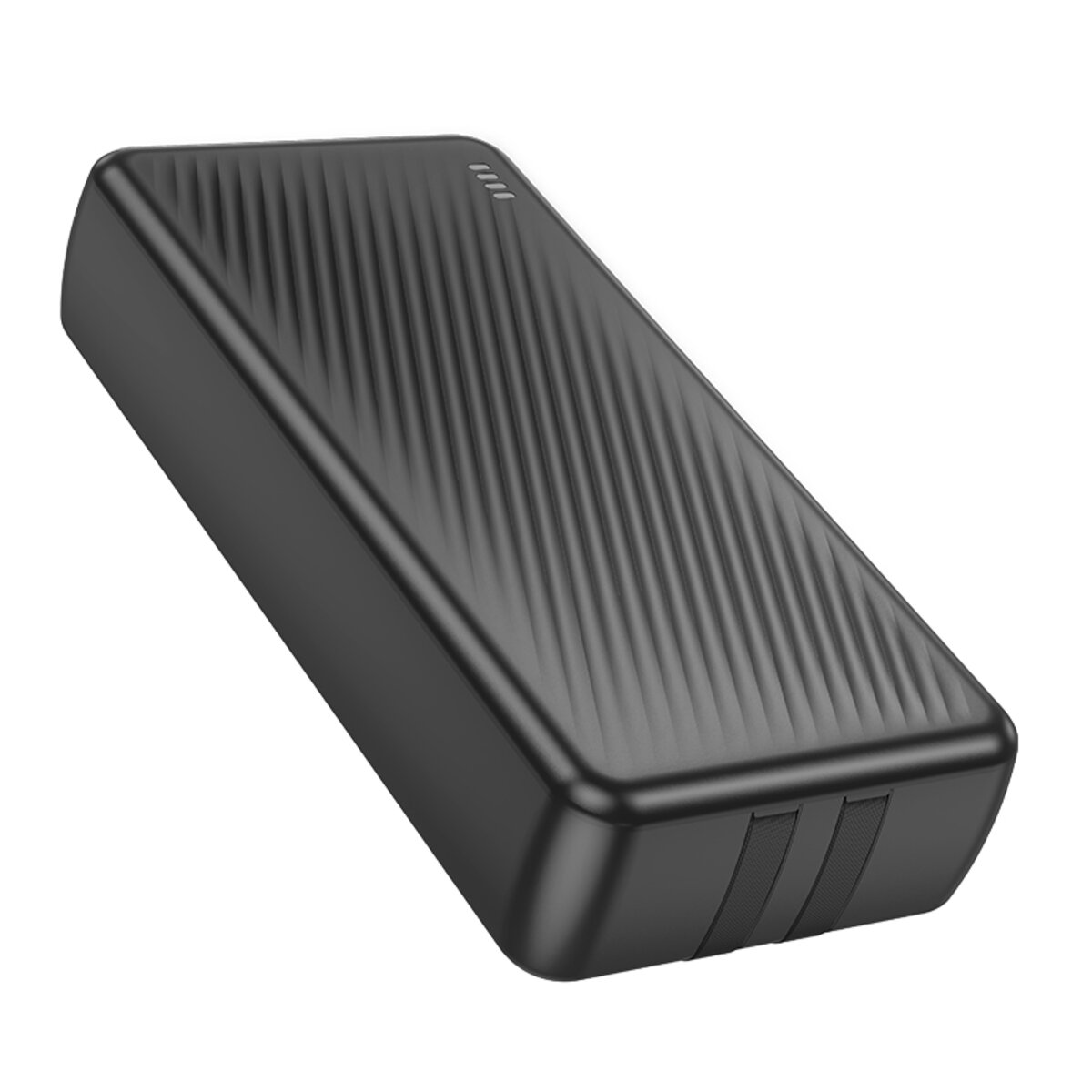 Зовнішній акумулятор BOROFONE BJ57A Graceful 22.5W+PD20W fully compatible power bank with cable (20000mAh) Black на картинке №3