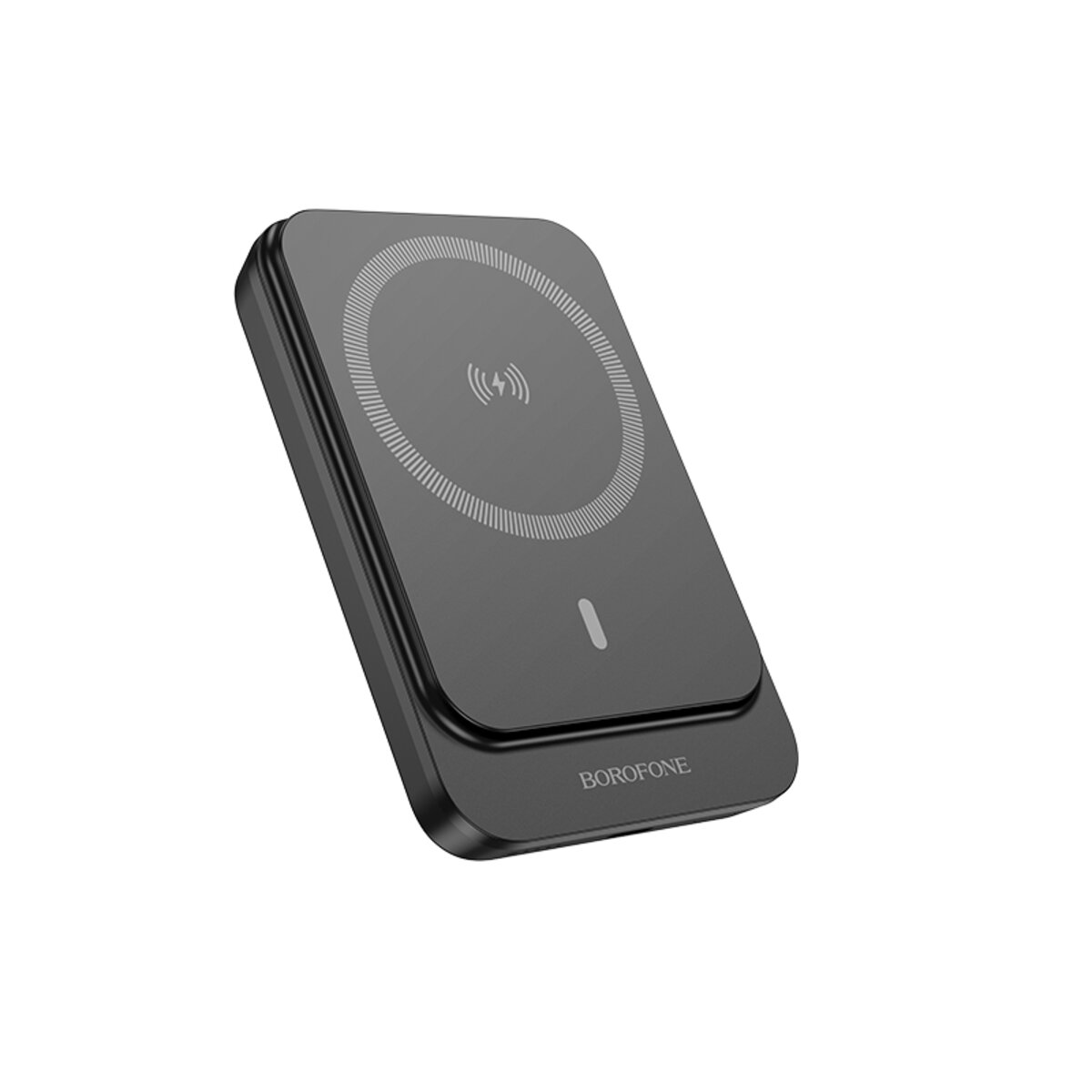 Зовнішній акумулятор BOROFONE BJ63A Nimble PD20W magnetic power bank (10000mAh) Black (6941991113949) на картинке №1